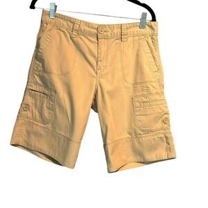 Calvin Klein Size 6 Ladies Cargo Shorts Safari Masc Timeless Cruise Vacation
